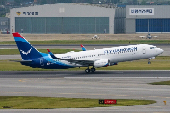 전 플라이강원 항공기. 플라이강원 제공